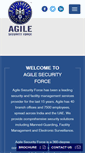 Mobile Screenshot of agilesecurityforce.com